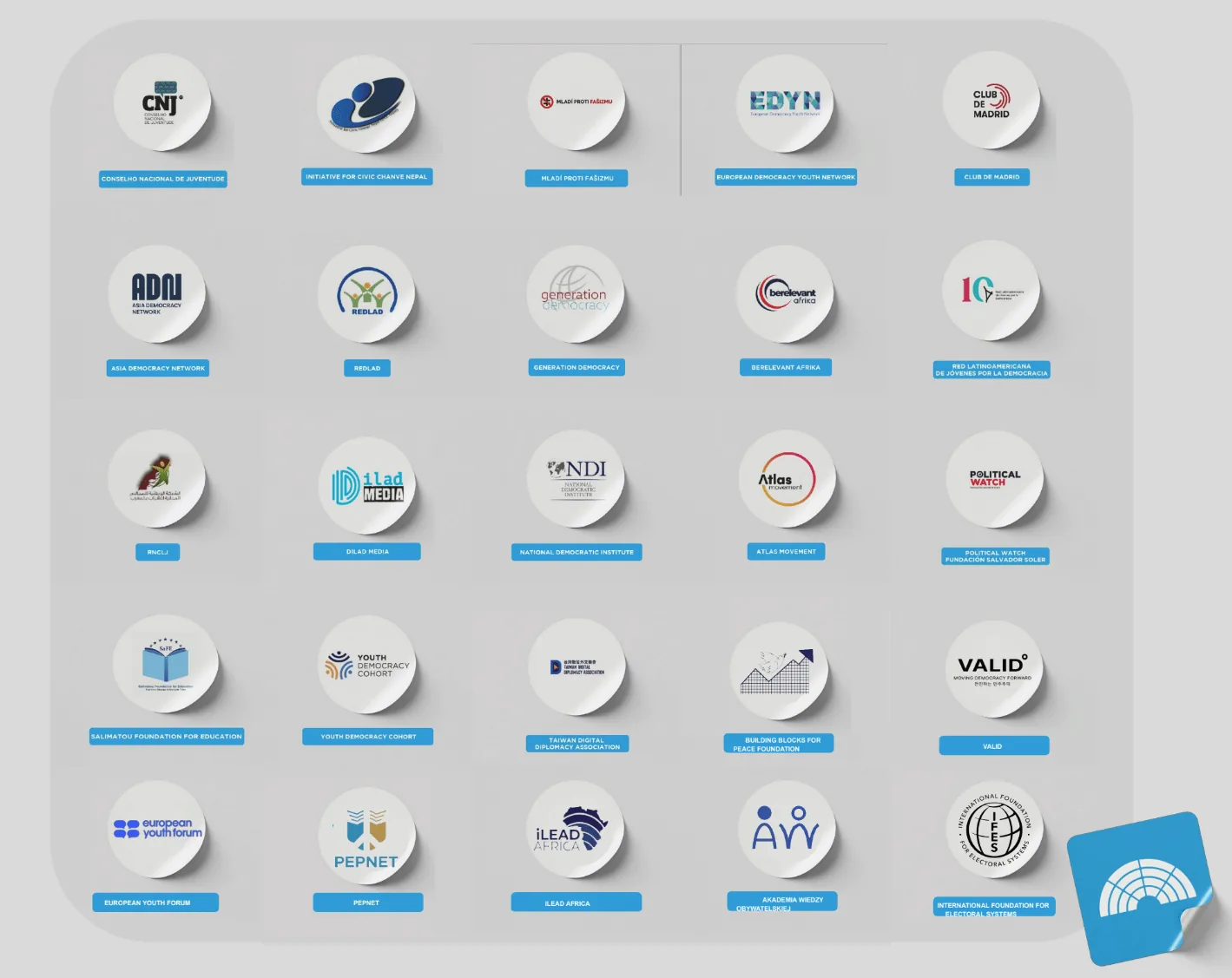 Partner organizations of Ready for a Seat: Community of Democracies